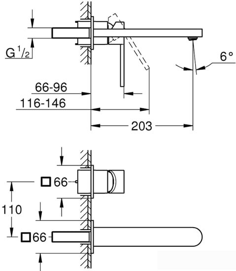 Смеситель Grohe Plus 29306003