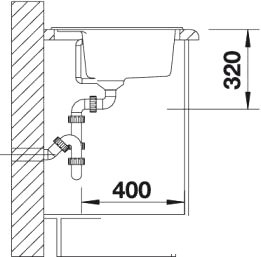 Кухонная мойка Blanco Dalago 6 (белый) [514199]