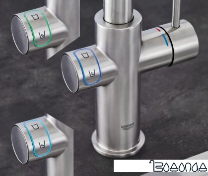 Смеситель Grohe GROHE Blue Home 31455DC0 (сталь)