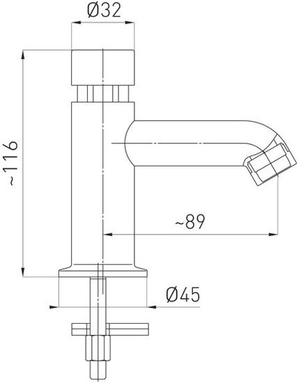 Смеситель Ferro Presstige II Z201R фото 3