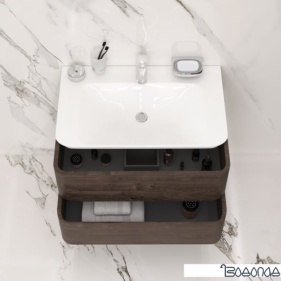 AM.PM тумба под умывальник подвесной Sensation M30FHX0802TF