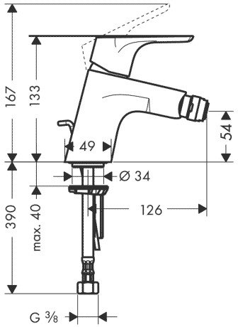 Смеситель Hansgrohe Focus E2 31920000