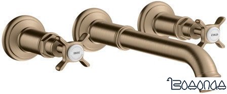 Смеситель Axor Montreux 16532820 (шлифованный никель) фото 1