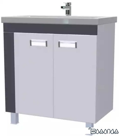 АВН Тумба с умывальником Лофт 80 62.03 (5)