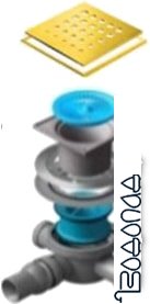 Трап/канал Pestan Confluo Standard Tide 3 Mask Gold