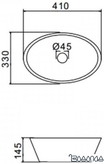 Умывальник Gappo GT304 фото 2
