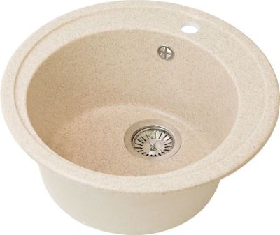 Кухонная мойка Gran-Stone GS-02 (328 бежевый) Кухонная мойка Gran-Stone GS-02 (328 бежевый)