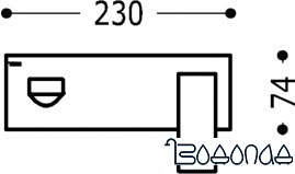 Смеситель Tres 00620003