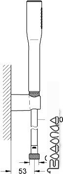 Душевой гарнитур Grohe Euphoria Cosmopolitan Stick 27369000 фото 2