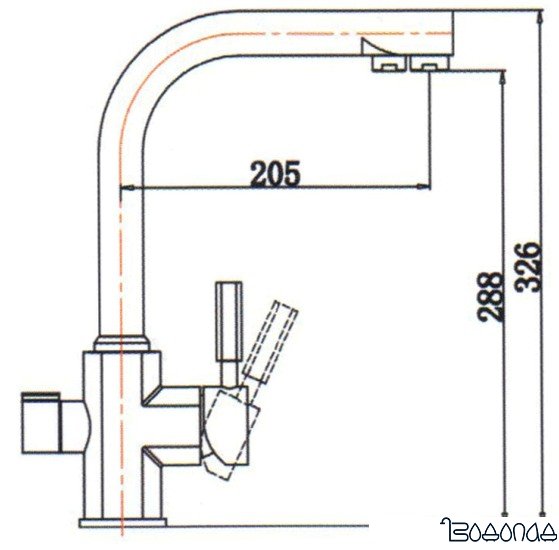 Смеситель Kaiser Decor (хром) [40144] фото 2