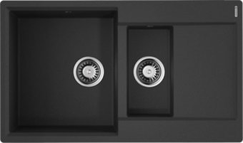 Кухонная мойка Omoikiri Daisen 86-2-BL (черный)