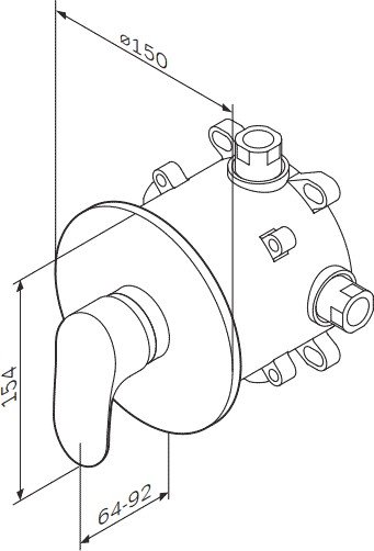 Смеситель AM.PM F8075000