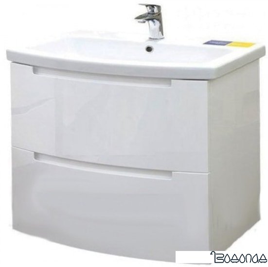 Аква Родос Тумба с умывальником HeadWay 80 АР0001773 (белый)