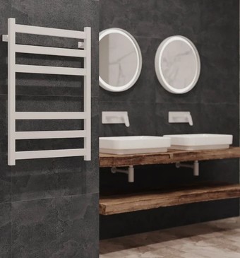 Полотенцесушитель Stinox Verona 50x80 ver80 Ral-9003