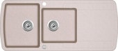 Кухонная мойка Aquasanita Lira SQL201AW (beige 110)