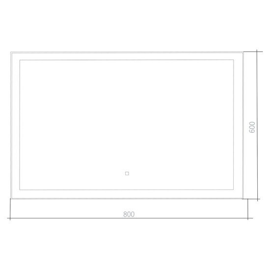 Toppus Зеркало Velour 80x60 фото 4