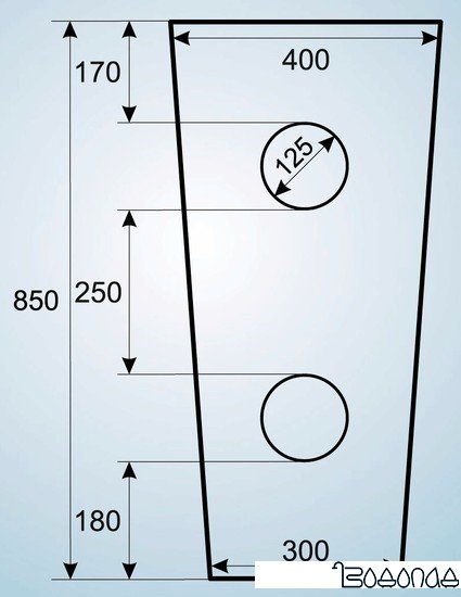 Умывальник Gid Nb131 (белый)