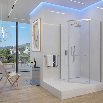 Душевой уголок Veconi RV-36 RV36-90-01-C5