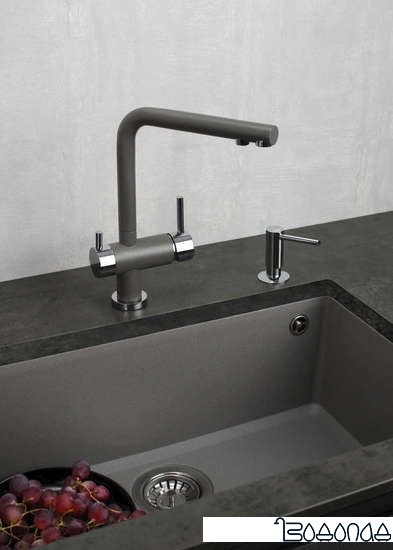 Кухонная мойка Omoikiri Tedori 66-U GR (leningrad grey)