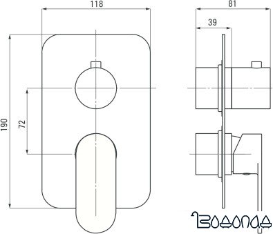 Душевая система Deante DEANTE_002M