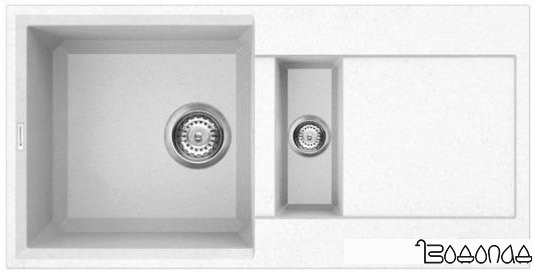 Кухонная мойка Omoikiri Sakaime 86-2-WH (4993129)