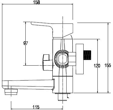 Смеситель Kaiser Vega [63022] фото 2