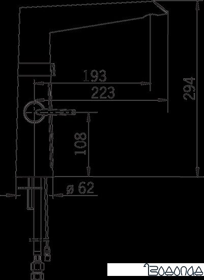 Смеситель Oras Optima [2722F]