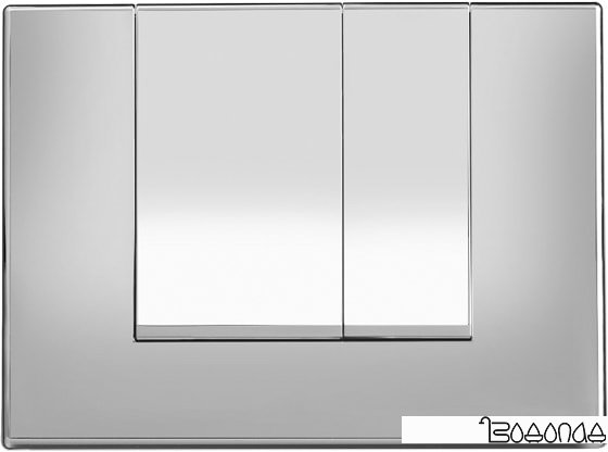 Панель смыва Berges Wasserhaus Novum S3 040043 (хром)