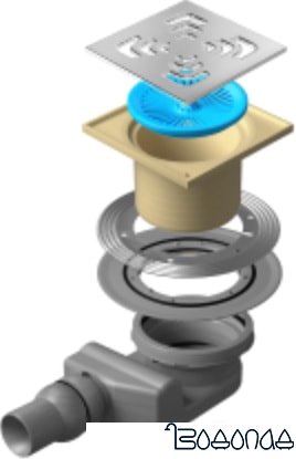 Трап/канал Pestan Confluo Standard Square 4 фото 1