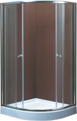 Душевой уголок Coliseum Minor T-80 80x80 (тонированное стекло)