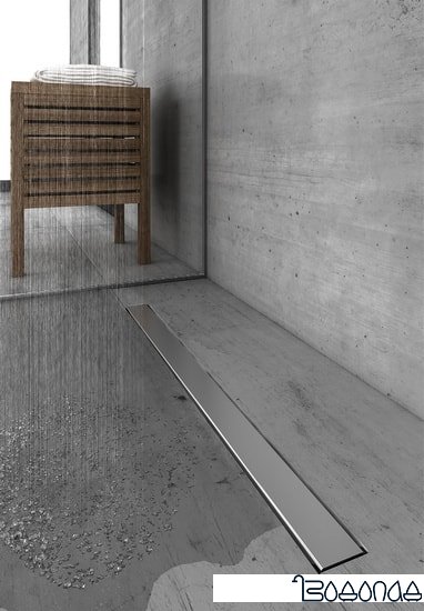 Трап/канал Berges С1 Norma 500 (матовый хром)