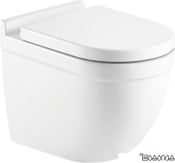 Унитаз CeramaLux 2198MW (белый, матовый)