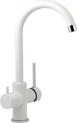 Смеситель Gran-Stone GS-104 (белый)