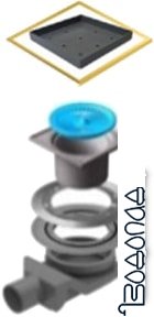 Трап/канал Pestan Confluo Standard Ceramic 4 Gold