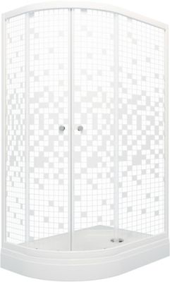 Душевой уголок Triton Коралл А1 120x80 R (мозаика)