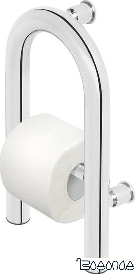 Держатель для туалетной бумаги Deante Vital NIV 041F (полированная сталь) фото 2