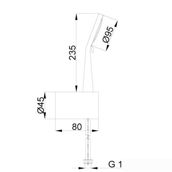 Душевой гарнитур Azario Mano AZ-15786010 фото 2