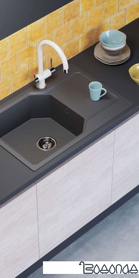 Кухонная мойка Omoikiri Yonaka 78-LB BL