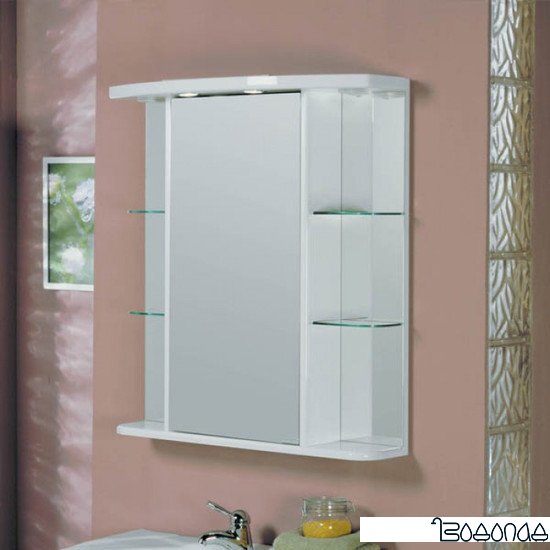 Акватон Шкаф с зеркалом Эмили 80 [1A002702EM010]