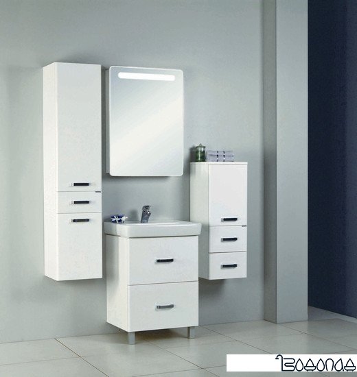 Акватон Америна 60 Н Тумба белая (1.A169.2.01A.M01.0)