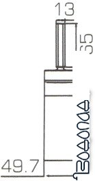 Смеситель Bravat Spring F179113C