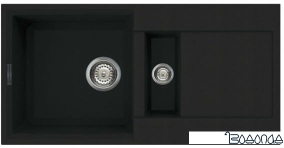 Кухонная мойка Omoikiri Sakaime 86-2-BL (4993117)