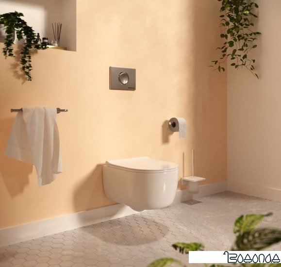 Панель смыва Berges Wasserhaus Novum R3 (хром глянец)