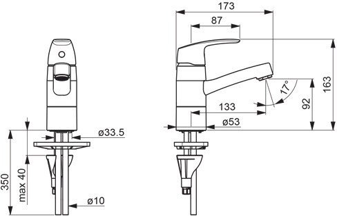 Смеситель Oras Safira 1015F