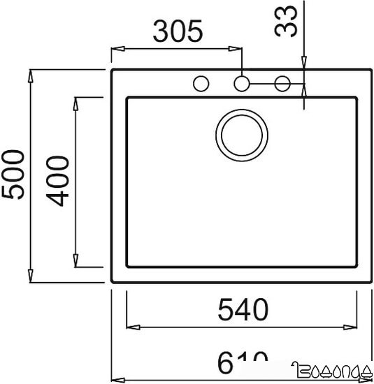 Кухонная мойка Elleci Quadra 110 Espresso 78
