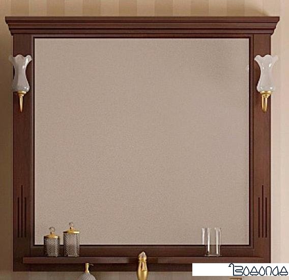 Opadiris Зеркало Риспекто 100 (темное дерево)