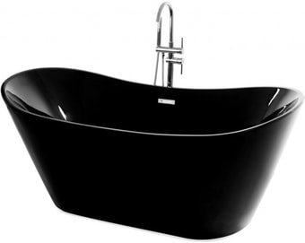 Ванна Rea Ferrano Black 170x80
