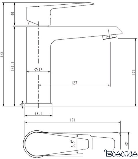 Смеситель Omnires Astoria AS5610