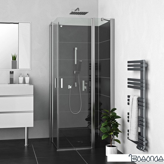 Душевая дверь Roltechnik Lega Lift Line LZDO1/90 (хром/прозрачное)