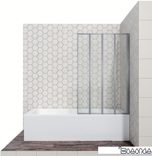 Душевая шторка Ambassador Bath Screens 16041110R 90 фото 1